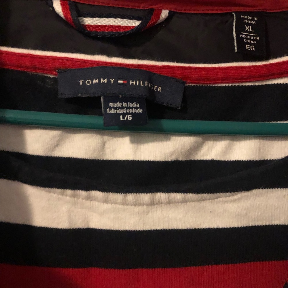 Tommy Hilfiger Women's Striped Blouse - Red, white and blue ..,the collection - Picture 6 of 6